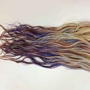 Nowa technika farbowania włosów: fluid hair painting.